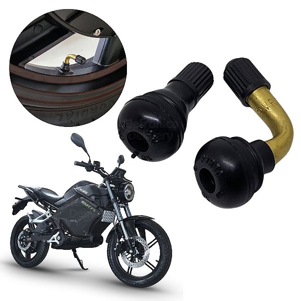 Bico Valvula de Ar Pneu Para Moto Eletrica Watts W125