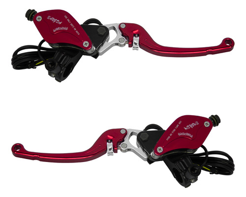 Par De Cilindro Mestre Aluminio Scooter Eletrica Citycoco