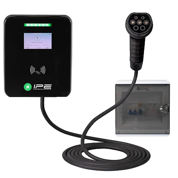 KIT Carregador Wallbox EI 7kW + Quadro de proteção basic 7kW