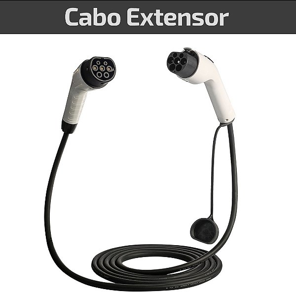 Cabo Extensor IPE para Carregador T2 / T2 - 5m