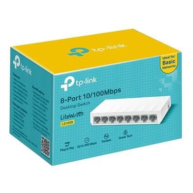 SWITCH 8 PORTAS 10/100 TP-LINK LS1008