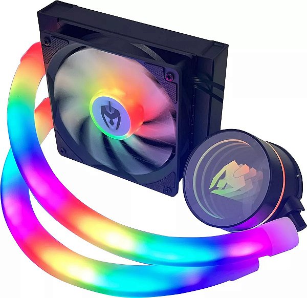 WATER COOLER GLACIAL EG1210 120MM LED MANGUEIRA EVOLUT