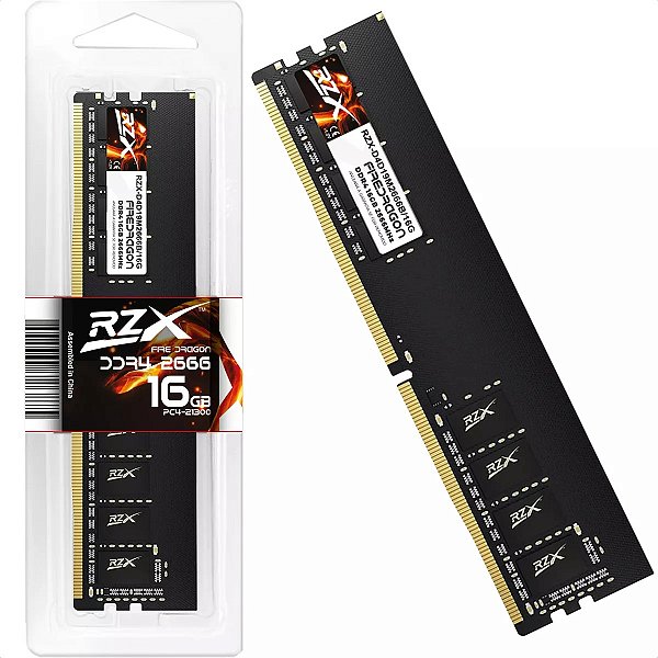MEMORIA DESKTOP RZX 16GB DDR4 2666MHZ CL19 1.2V