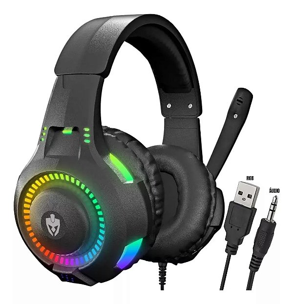 FONE DE OUVIDO HEADSET GAMER EG307 RIVAL COM FIO EVOLUT