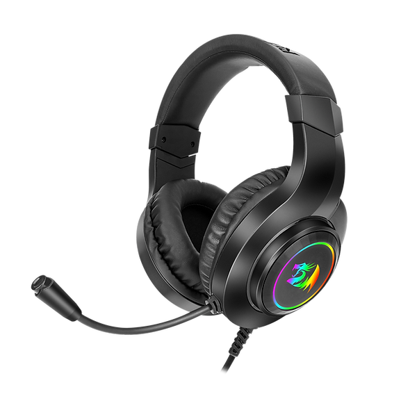 HEADSET GAMER REDRAGON HYLAS USB RGB PRETO