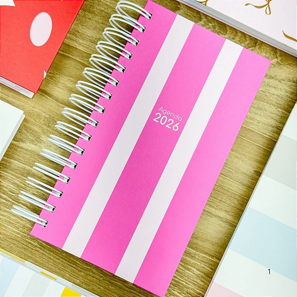 AGENDA SLIM 2026 - COLEÇÃO FOFURAS