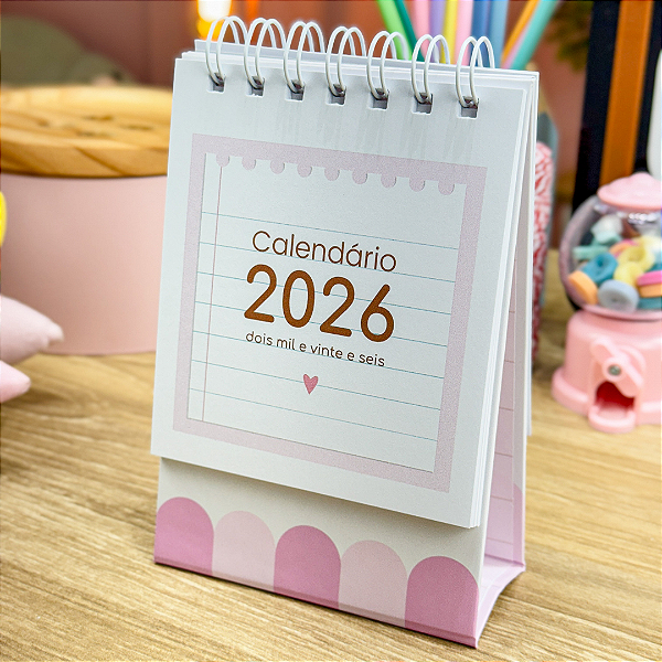 MINI CALENDÁRIO 2026