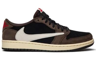 Air Jordan 1 Low x Travis Scott - 'Mocha'