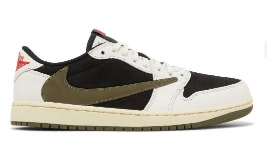 Air Jordan 1 Low x Travis Scott - 'Olive'