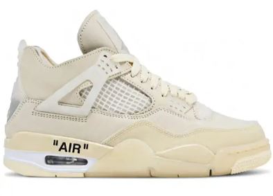 Air Jordan 4 Retro X OFF-White - 'Sail'