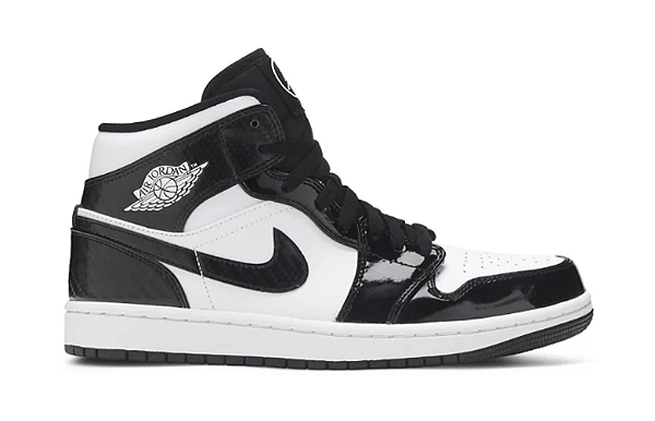Nike Air Jordan 1 Mid 'All-Star Carbon Fiber'