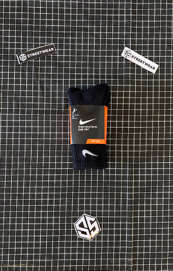 Par de Meias Cano Alto Nike - Preta