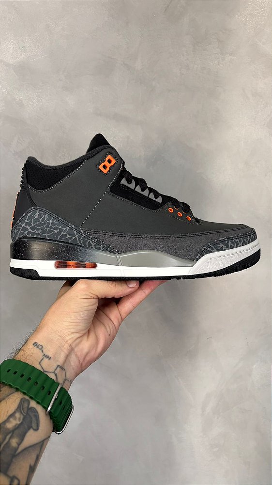 Air Jordan 3 Retro 'Fear' - Pronta Entrega