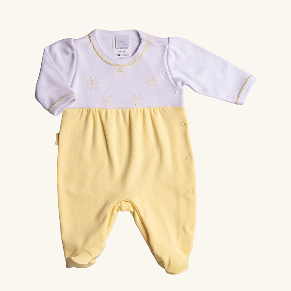 Macacão Bebê Solzinho Suedine Premium 100% Algodão