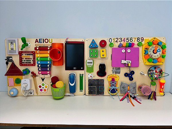 Painel Duplo EUA - com 116x43cm