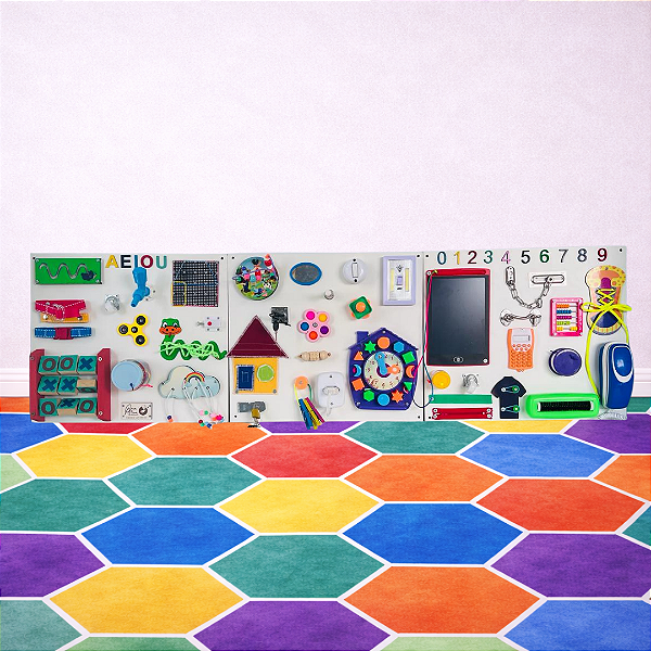 Painel Triplo Argélia - com 138x40cm