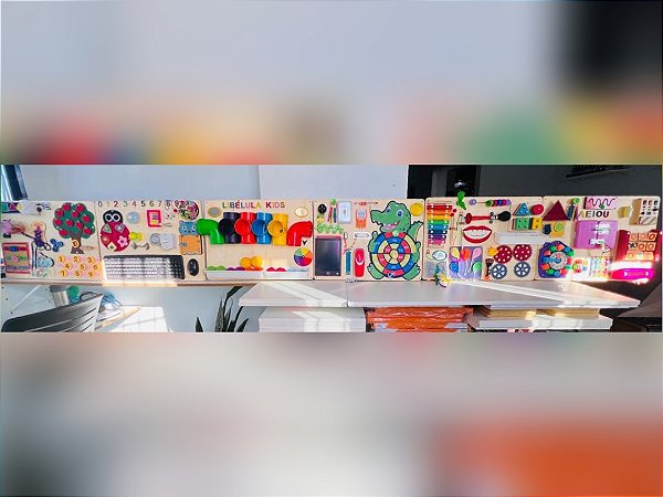 Painel Sêxtuplo Sudão - com 348x43cm