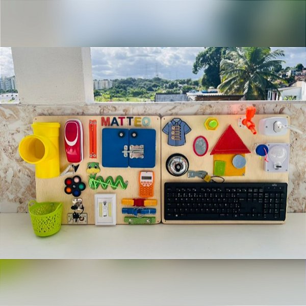 Painel Duplo Jordânia - com 92x40cm
