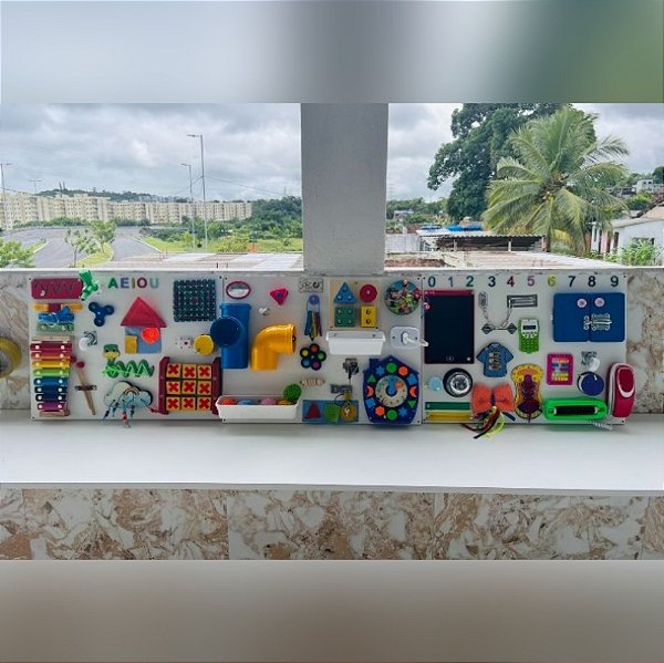 Painel Triplo Albânia - com 174x43cm