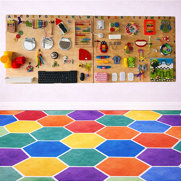 Parede Sensorial UE 4 - com 200x100cm