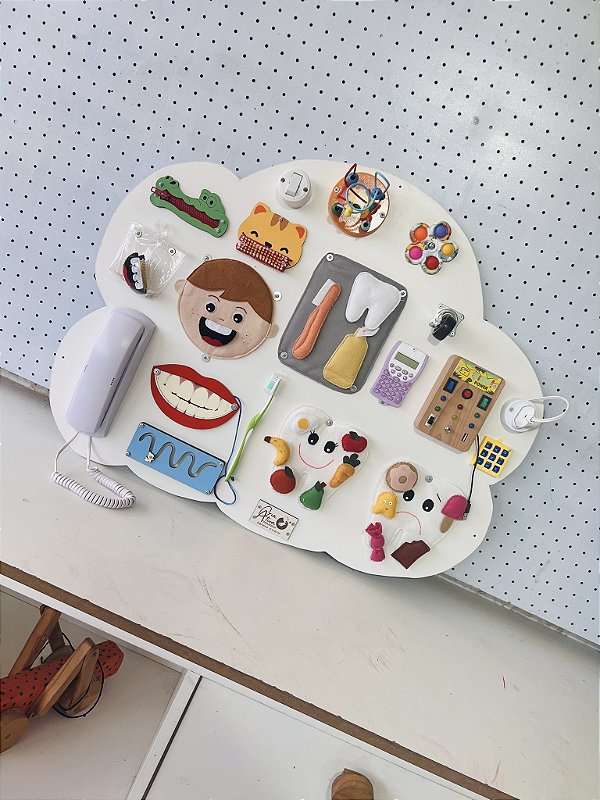 Painel Nuvem ODONTO - com 65x45cm