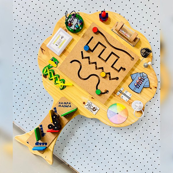 Painel sensorial árvore - com 80x60cm