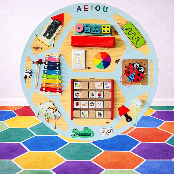 Painel sensorial bola - com 80cm