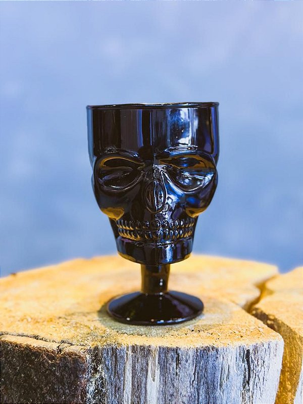 Taça Caveira preta