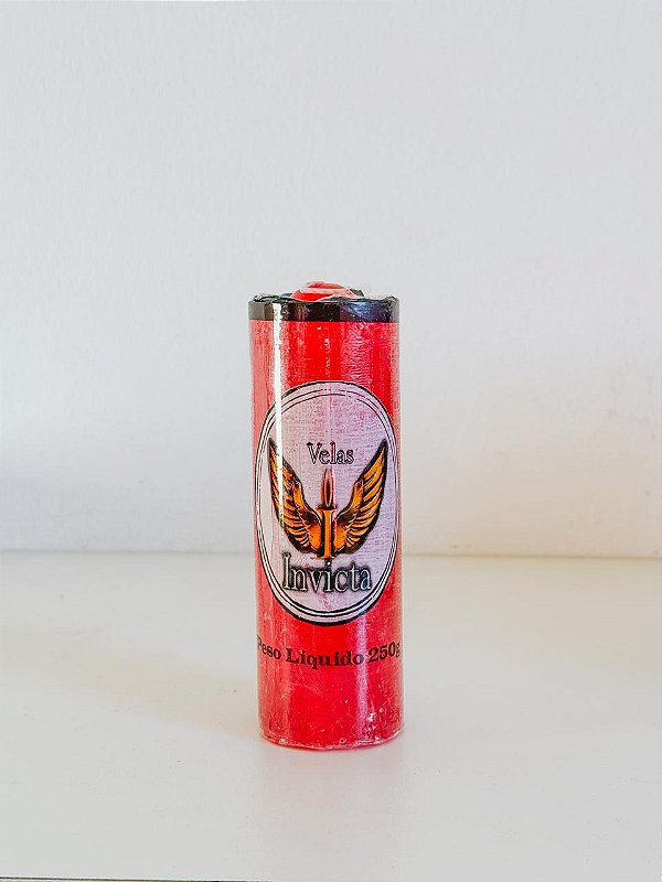 Vela de 7 dias - Vermelha