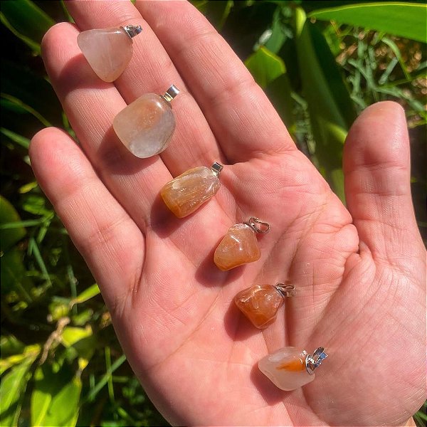 Pingente de Pedra da Lua de Marrocos