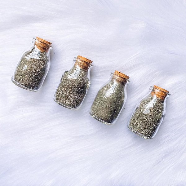 Pote de Pirita -  prosperidade e Abundância