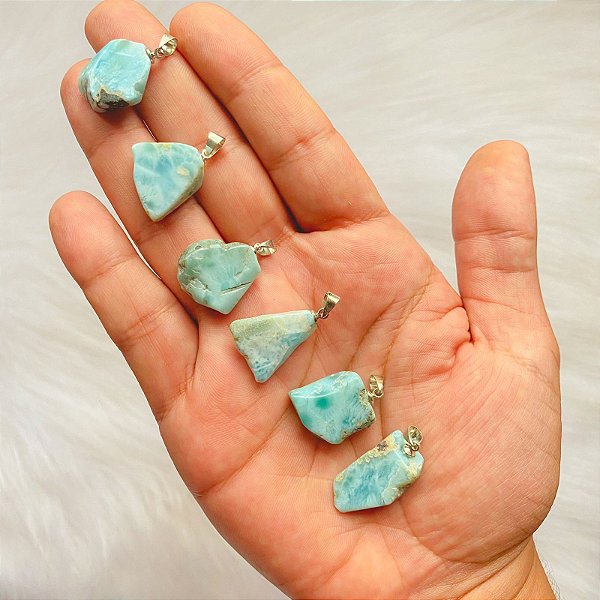 Pingente de Larimar - Fluidez, culpa, medo e pessoas controladoras