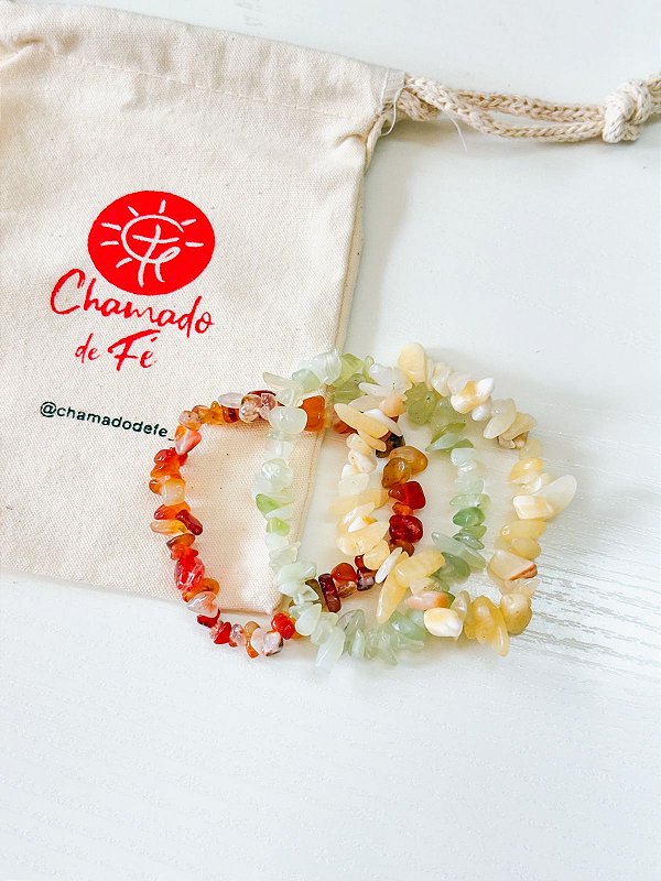 Kit pulseiras -  Alegria e disposição