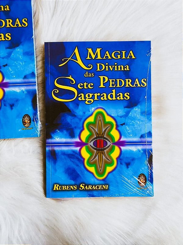 Livro - A magia divina das sete pedras sagradas