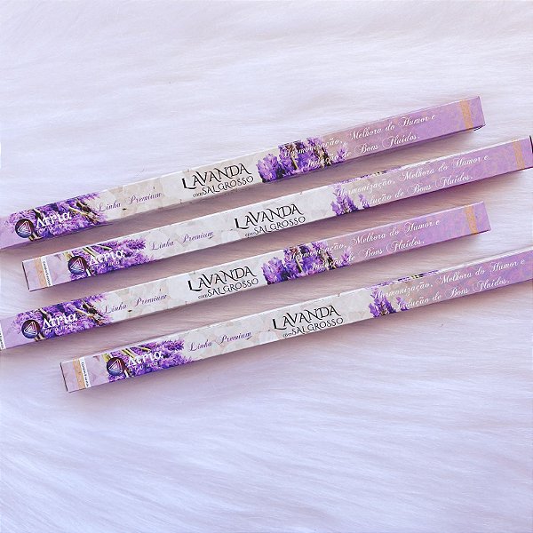 Incenso Atria - Lavanda com Sal grosso