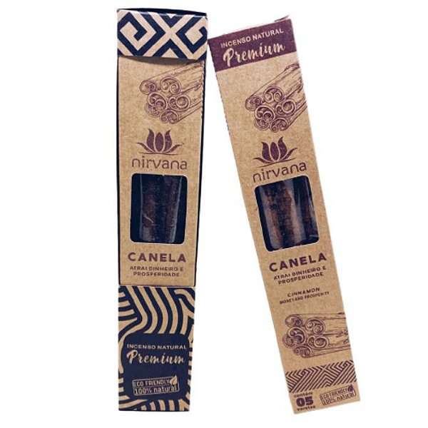 Incenso Premium Natural Nirvana - Canela