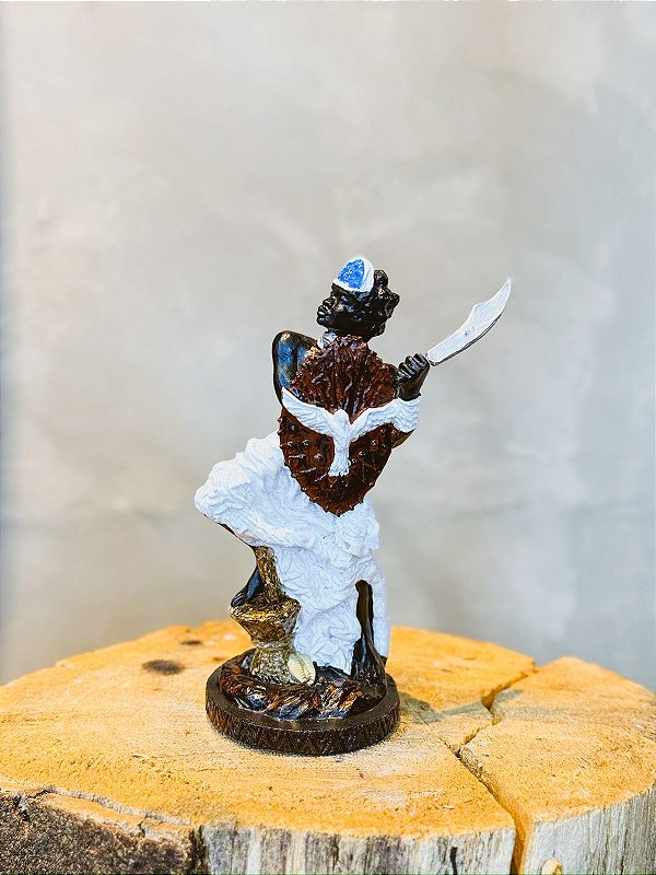 Imagem de Oxaguiã em resina - 15cm