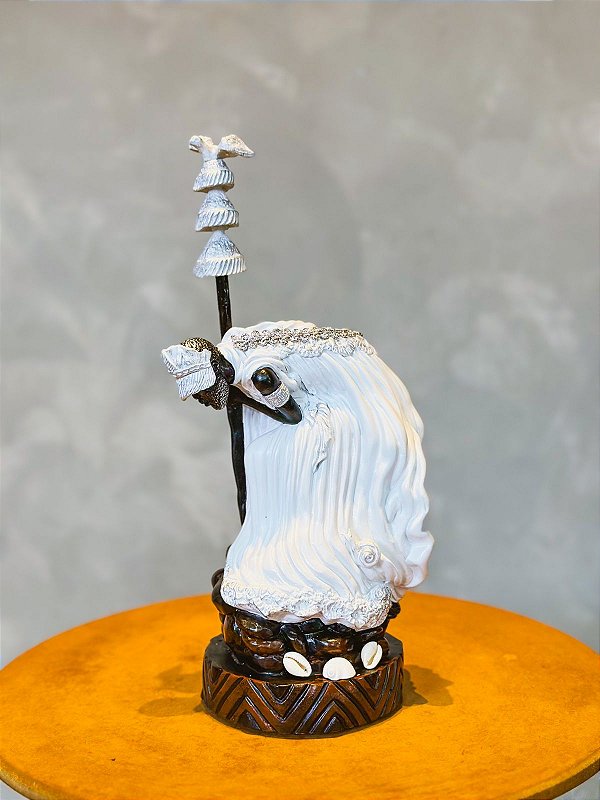 Imagem de Oxalá em  resina - Camasi 26cm