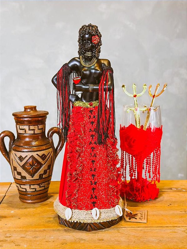 Imagem de Pomba Gira em resina - Camasi 40cm