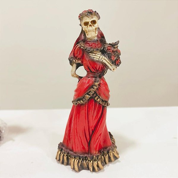 Imagem de pomba gira Rosa Caveira - 24cm