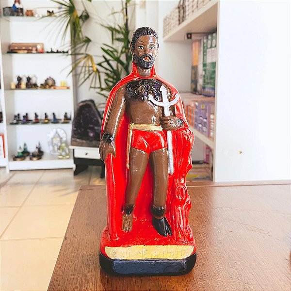 Imagem Exu Meia-Noite - 20cm