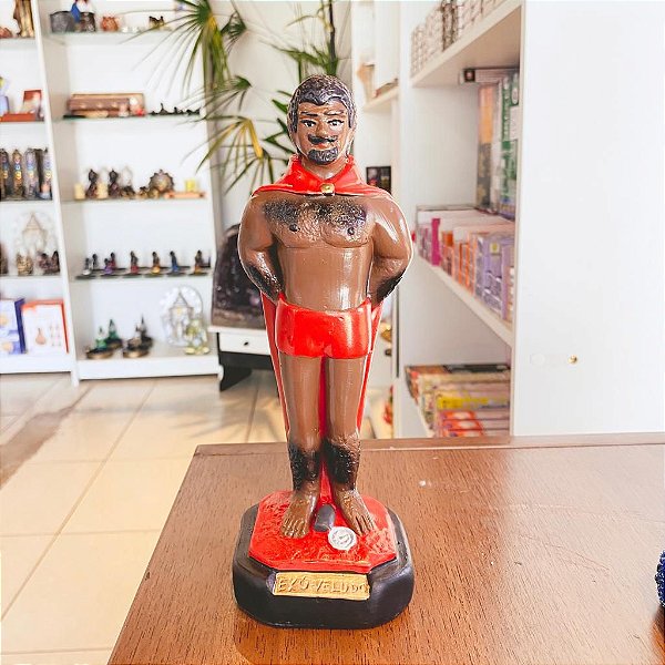 Imagem Exu Veludo  - 22cm