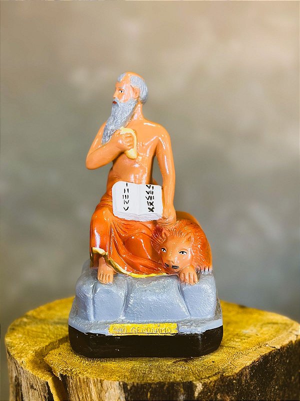 Imagem São Gerônimo - Gesso 24cm