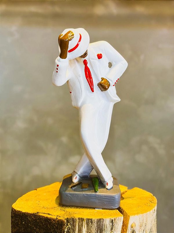 Imagem Zé Pilintra dançando -  30cm