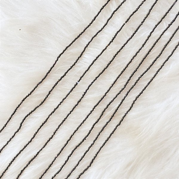 Guia de Miçanga fininha - Preta