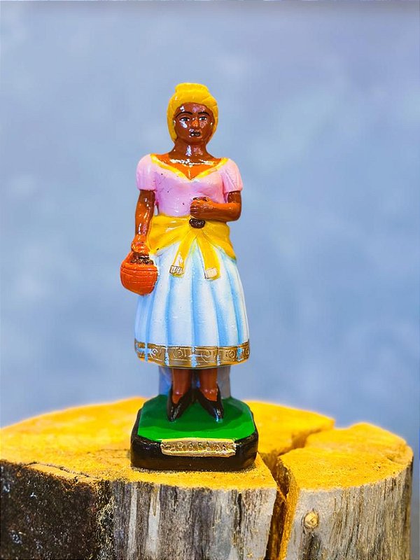 Imagem Baiana Maria do Balaio  - Gesso 21cm