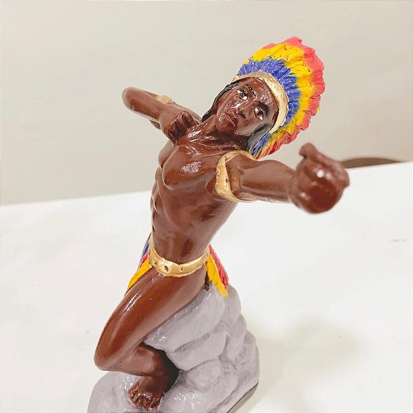 Imagem Caboclo Tupinambá - Gesso