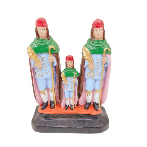 Imagem Cosme Damião e Doum de gesso - 17cm
