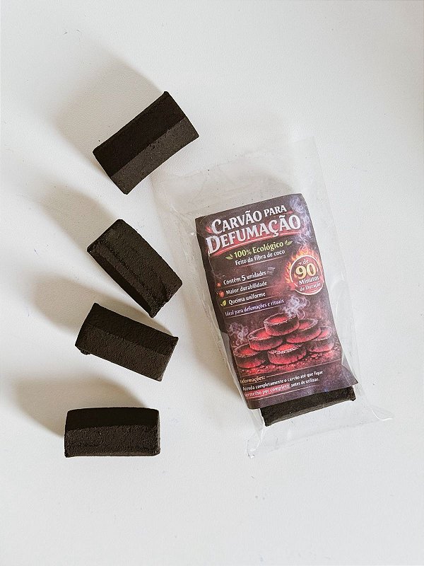 Carvão para defumação un