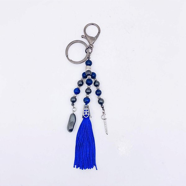 Chaveiro e enfeite bolsa de Ogum